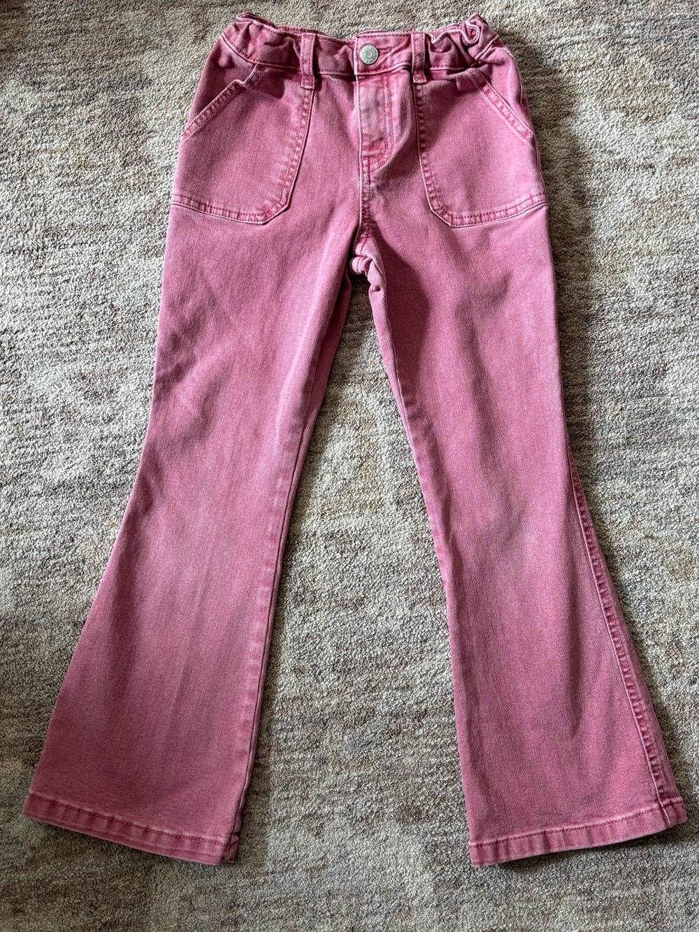 Cat & Jack Rose Pink Flare Jeans